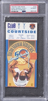 1996 Kobe Bryant 1st Career NBA Point Ticket Stub (PSA)
